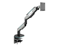 Uchwyt do monitora Diablo Chairs X-ARM LED RGB szaro-czarny